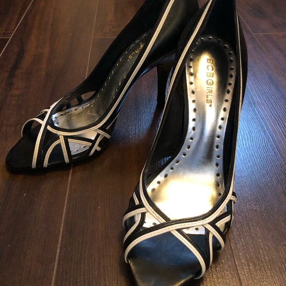 BCBGirls Open Toed Heels - Picture 3 of 7